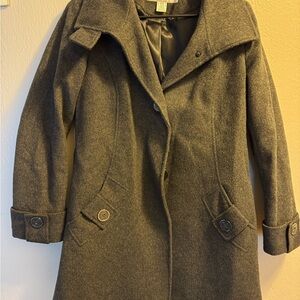 Kristen Blake Charcoal Trench Coat